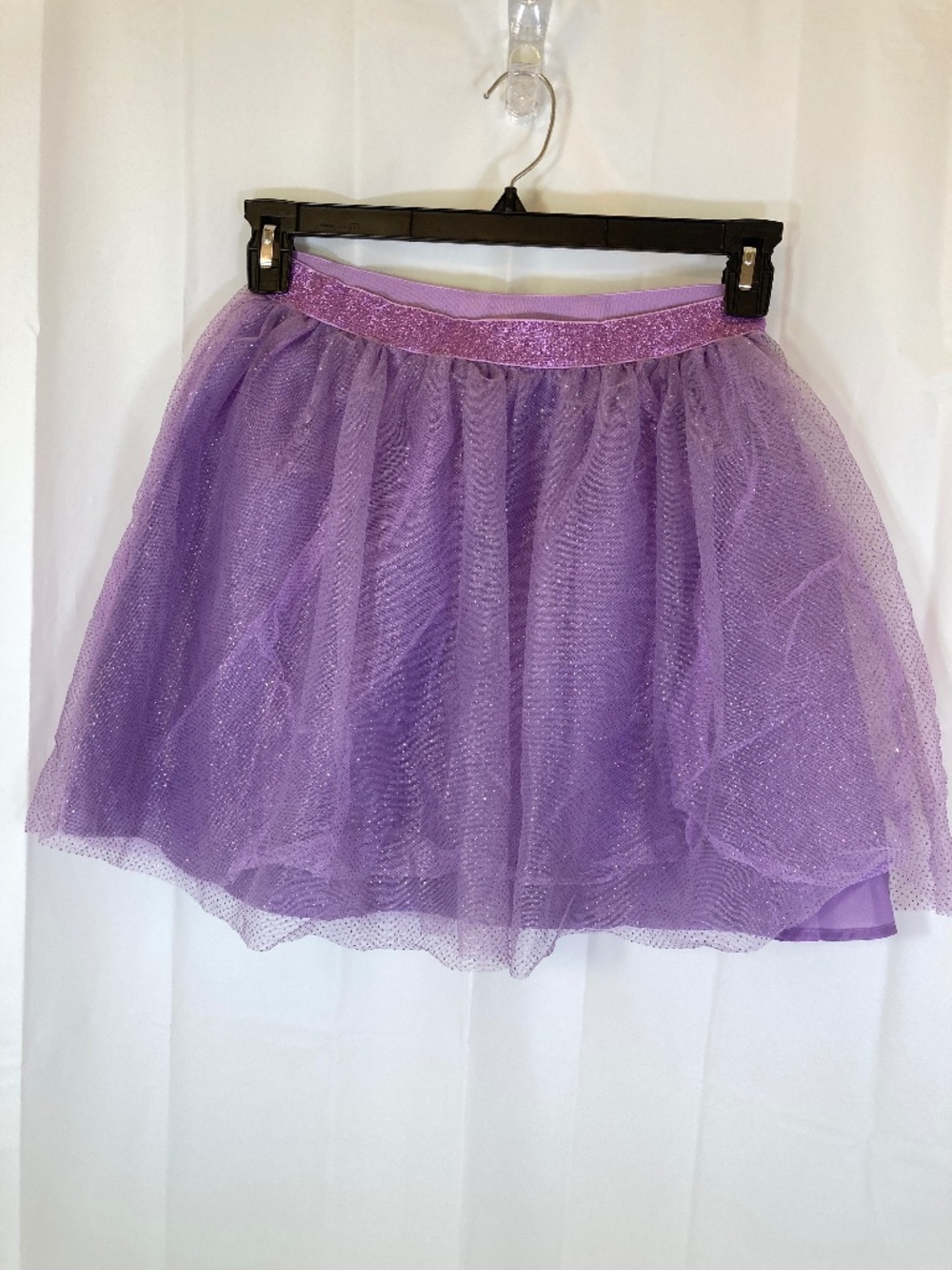 Cat & Jack Purple Glitter Sz XL 14/16 YOUTH Tutu Bottom NEVER WORN NWT